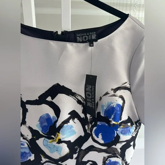 Anthropologie Sachin And Babi Printed Cropped Top - Picture 6 of 7